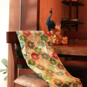 Premium Multicolor Brocade Tissue Fabric