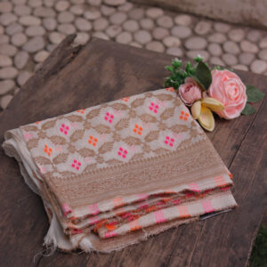 Pure Khaddi Georgette Dyeable Bandhej Dupatta