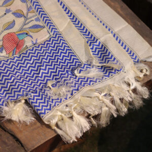 Multicolor Printed Silk Dupatta – Elegant & Vibrant